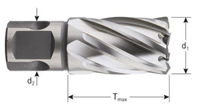 Rotec kernboor hss-xe silver-line 16.0mm sl30