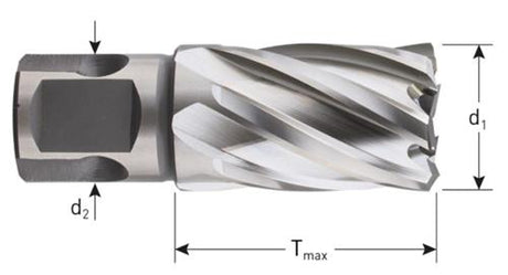 Rotec kernboor hss-xe silver-line 31.0mm sl30