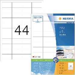 Herma etiketten wit 48.3x25.4 premium a4 4400 st.