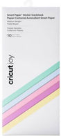 Cricut joy smart sticker cardstock gekleurd karton mint, blauw, lila