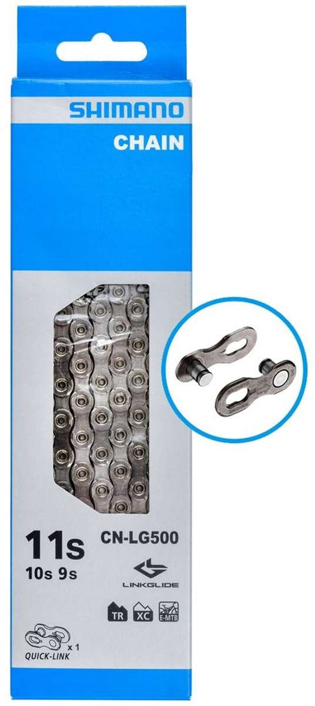 LINKGLIDE LG500 - Duurzame ketting voor 10 11-speed LINKGLIDE en 11-speed HYPERGLIDE - Grijs