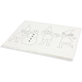 Http: www.cchobby.nl adventskalender-met-elfen-die-een-sneeuwbalgevecht-voeren-a3-afm-30x42-cm-wit-30-stuk-1-doos