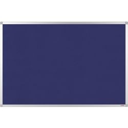 Textielbord viking 900x600mm blauw roestvrij
