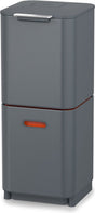Joseph joseph intelligent waste prullenbak totem 2.0 compact recycler - 40 l - grafiet