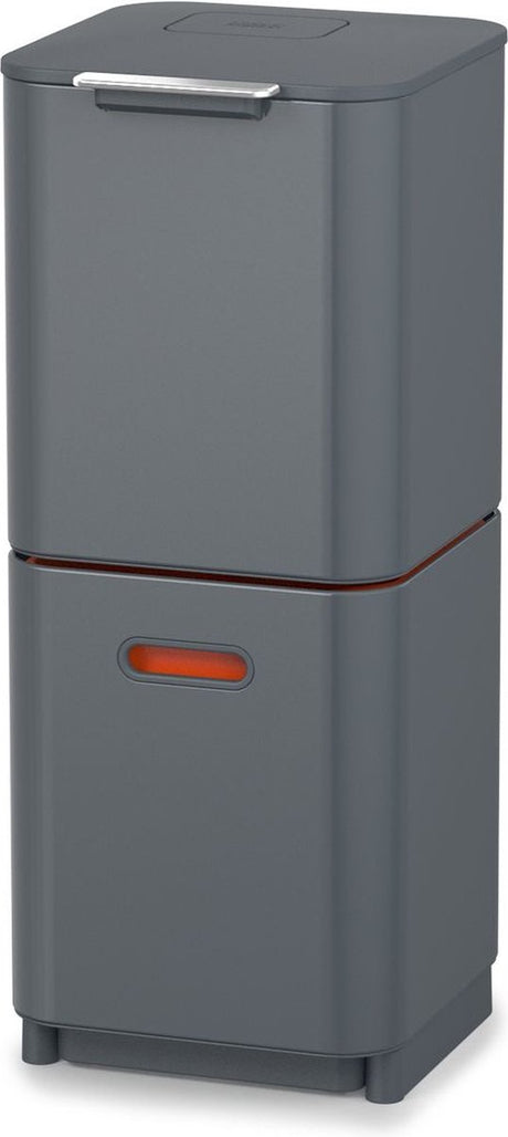 Joseph joseph intelligent waste prullenbak totem 2.0 compact recycler - 40 l - grafiet