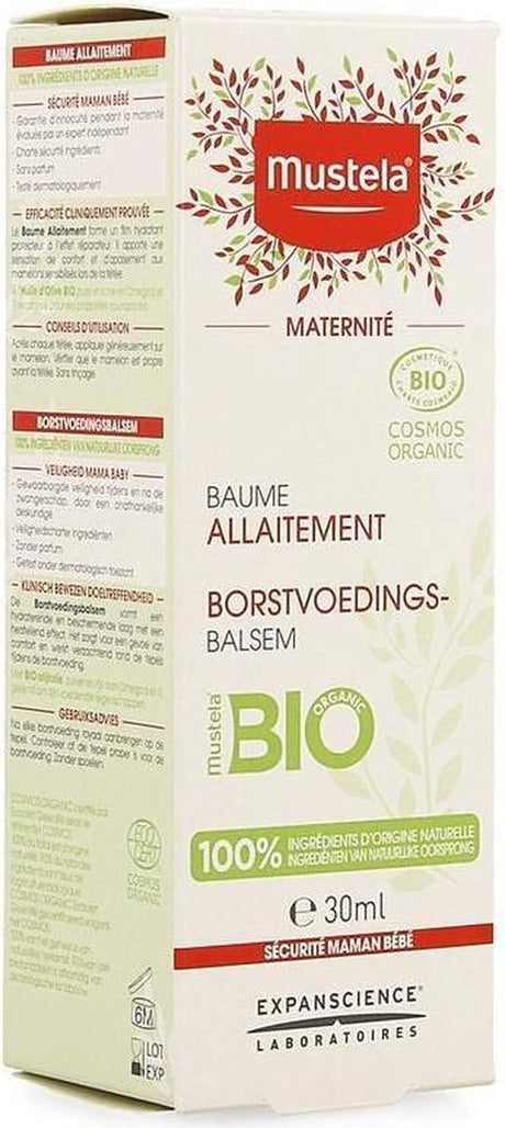 Mustela vochtinbrengende balsem maternité bio (30 ml)