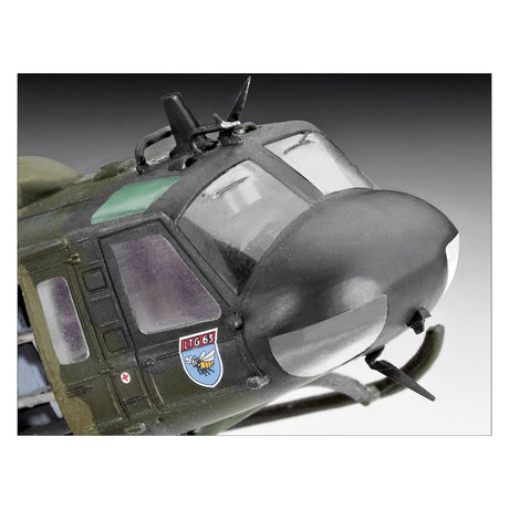 Revell modelbouwpakket militaire voertuigen - 04444 bell uh-1d - sar plastic - 1:72 - modelbouw