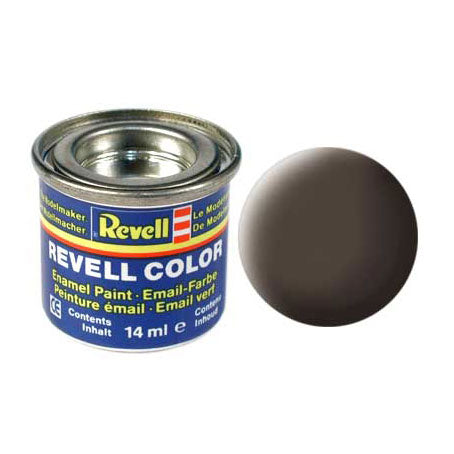 Revell Email Paint # 84 Leather Brown, Mat