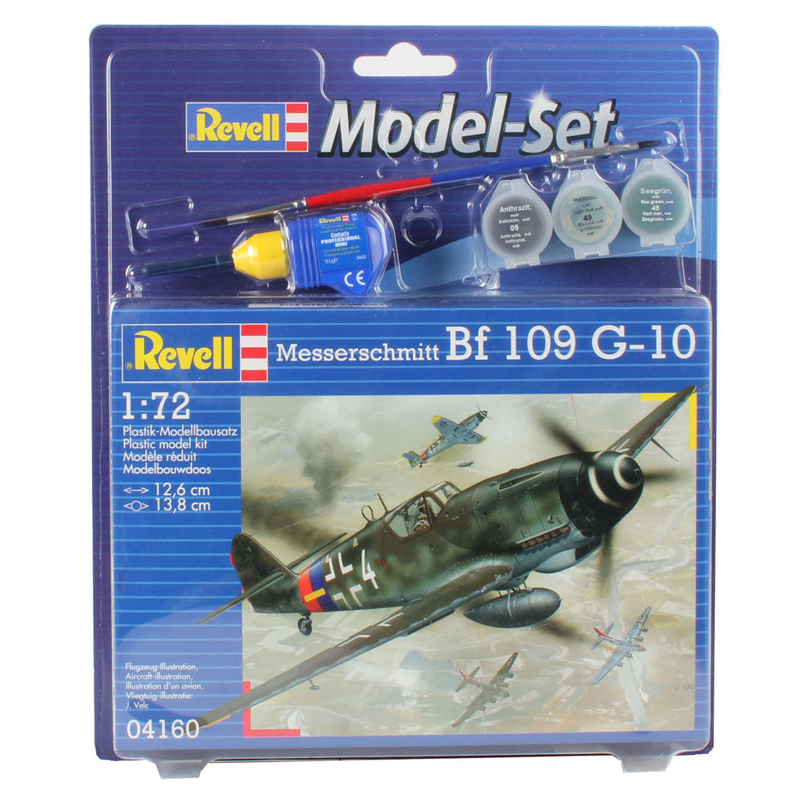 Revell Model Set Messerschmitt BF-109 avión