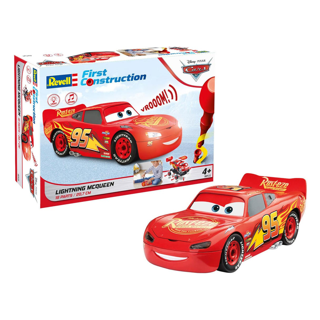 Revell First Lightning McQueen z światłem i dźwiękiem