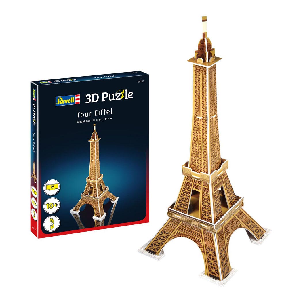 Revell 3D Puzzle Building Kit Eiffeltårn