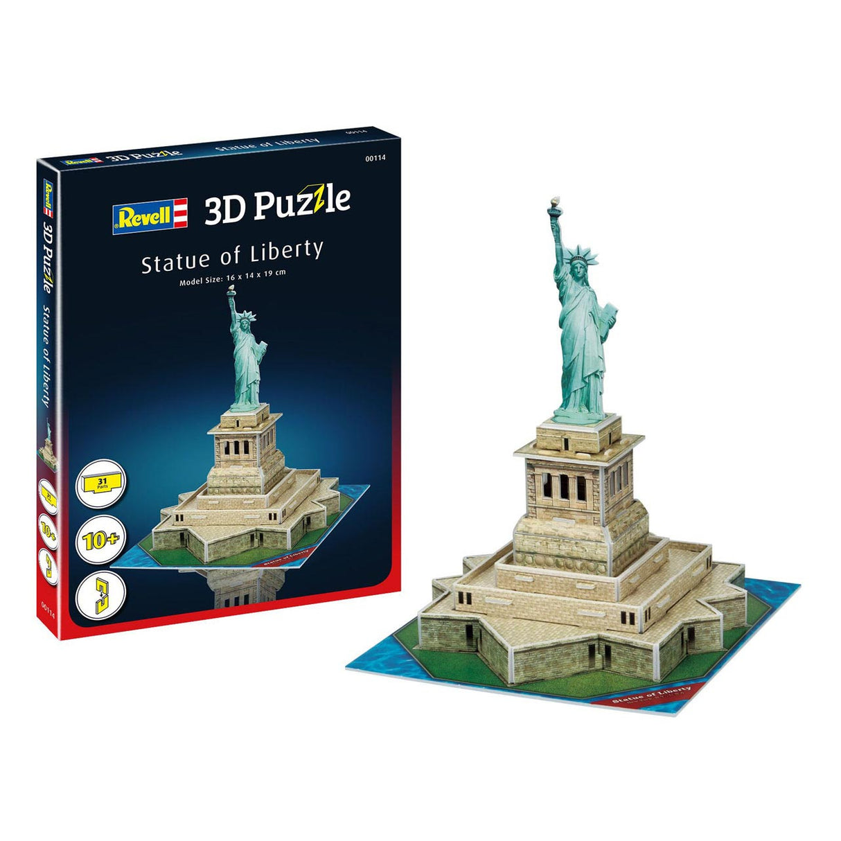 Revell 3D Puzzle Kitings -Paket - Liberty -Statue