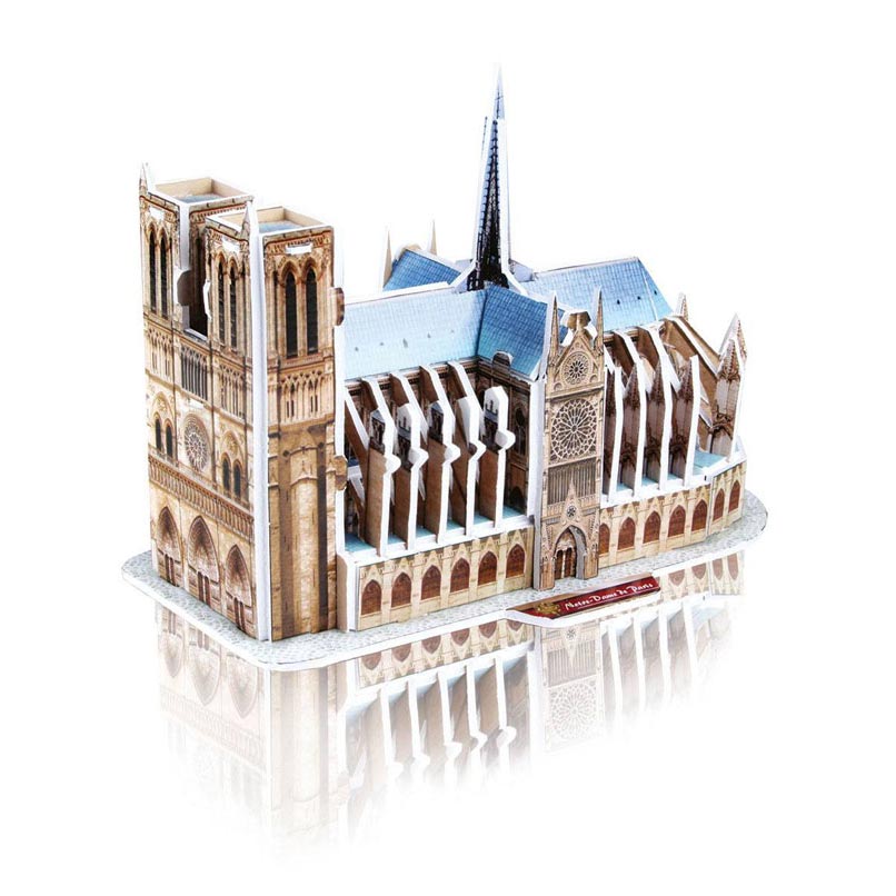 Revell 3D Kit de construcción de rompecabezas Notre Dame