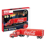 Revell 3D Puzzle Kittings Package Coca-Cola Truck LED Edition