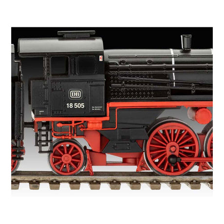 Revell modelbouwpakket militaire voertuigen - 02167 baureihe 18 505 - tender 2'3' t 38 - stoomlocomotief plastic - 1:87 - modelbouw