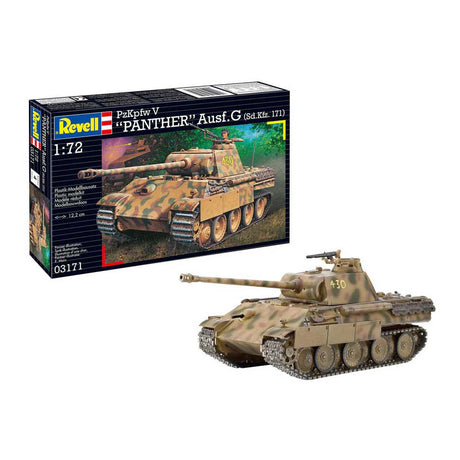 Revell modelbouwpakket - panther ausf.g 1:72 - 124dlg.