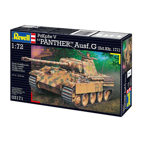 Revell modelbouwpakket - panther ausf.g 1:72 - 124dlg.