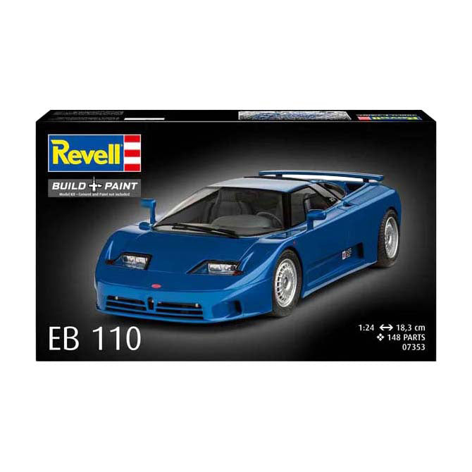 Revell modelbouwpakket - bugatti eb110 1:24 - 148dlg.