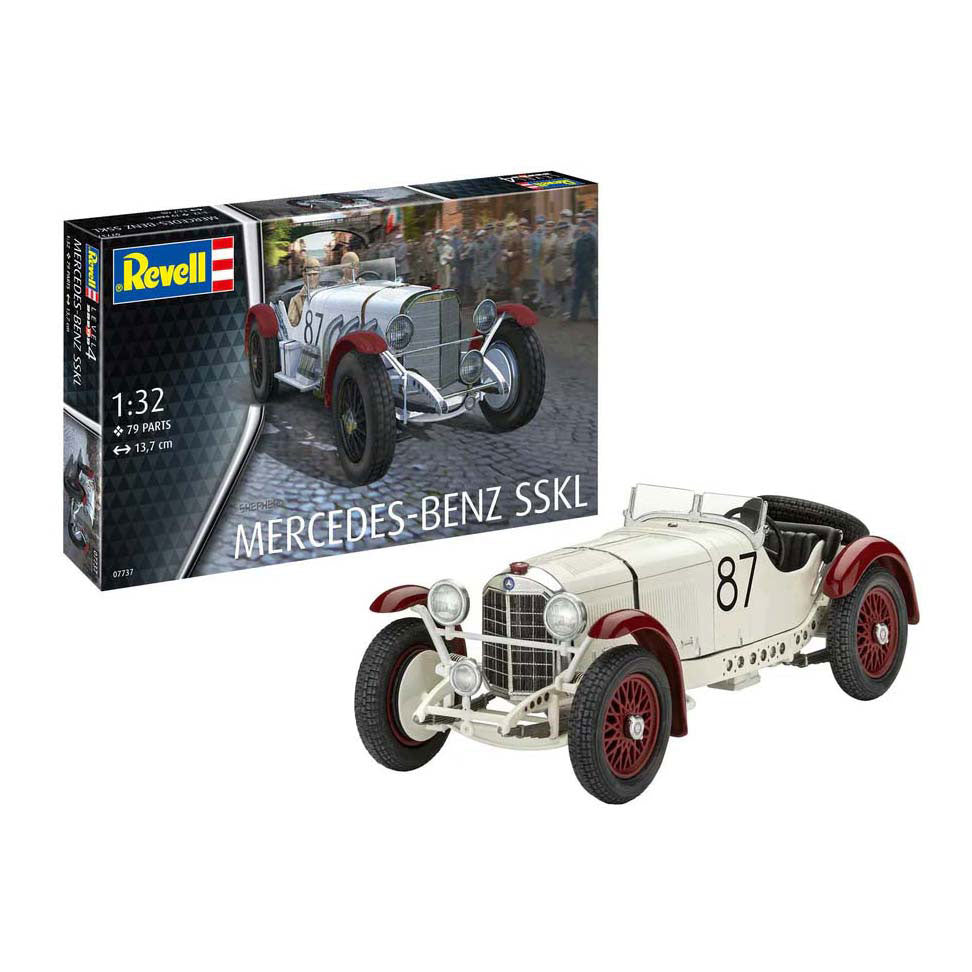 Revell modelbouwpakket auto - 07737 mercedes-benz sskl - klassieke auto plastic - 1:32 - modelbouw