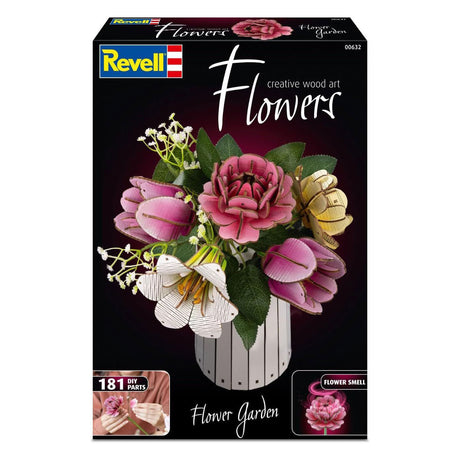Revell creative wood art flowers flower garden - 181dlg.