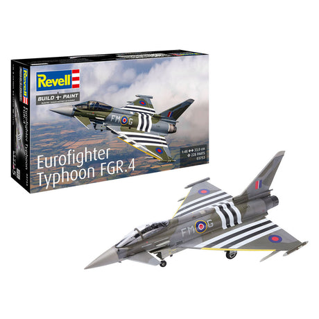 Revell modelbouwpakket eurofighter typhoon fgr.4 1:48 - 228dlg.