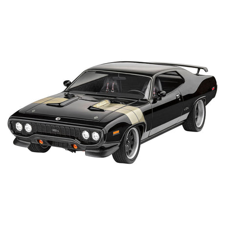 Revell modelbouwpakket fast furious - dominic's 1971 plymouth gtx 1:24 - 81dlg.