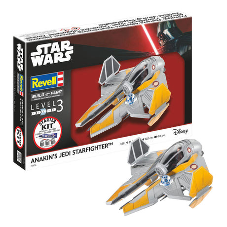 Revell modelbouwpakket starter kit anakin's starfighter 1:58 - 21dlg.