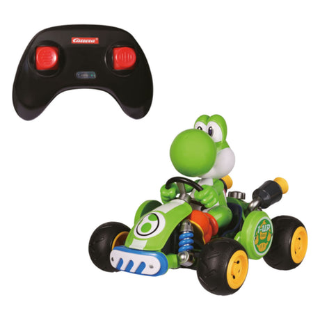 Carrera rc 2,4ghz mario kart world, yoshi - 1:18