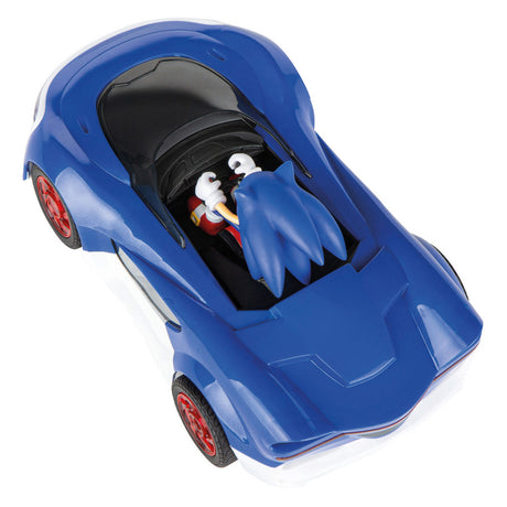 Carrera rc 2,4ghz sonic racing crossworlds - sonic - 1:18
