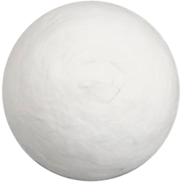 Creativ company bal, d: 20 mm, wit, katoen, 300 stuks