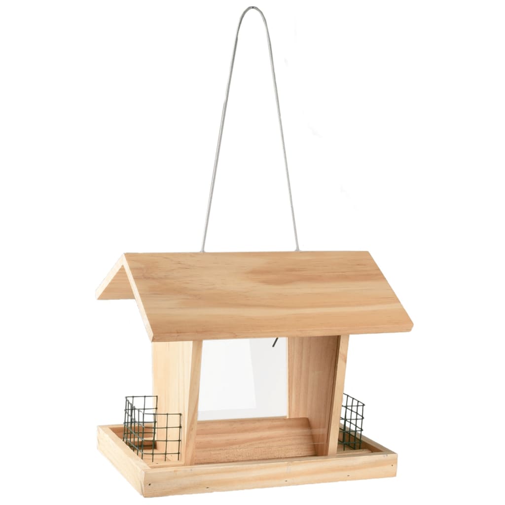 Flamingo Flamingo Bird Feeding House z Silo Mado wisząc naturalnie