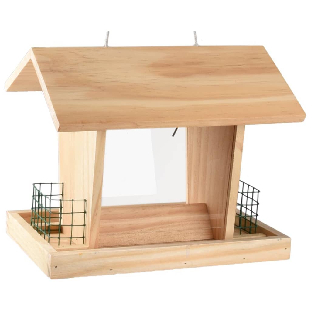 Flamingo Flamingo Bird Feeding House z Silo Mado wisząc naturalnie