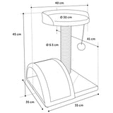 Flamingo Flamingo Cat Scraping Post Charlton 40x41x45 cm Greye