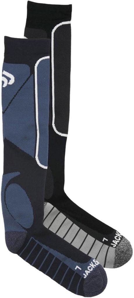 Jack jones - jacski socks 2 pack ski aw26 heren sokken 39-42