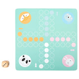 Small foot ludo game animals wood