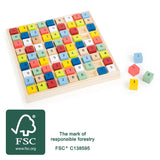 Small foot wooden saudoku game color, 82dlg.