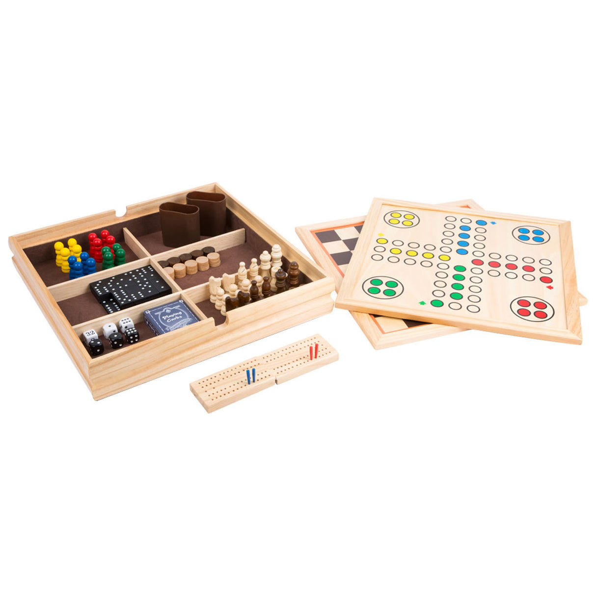 Small foot wooden classic games 9in1