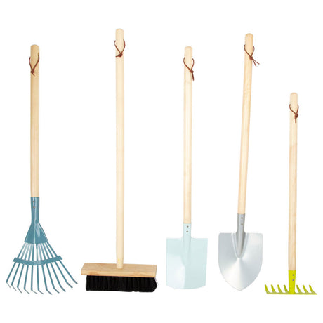 Small foot - houten kinder tuingereedschap, 8dlg.