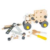 Small foot wooden construction set miniwob, 67dlg.