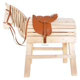 Small Foot horse harness and saddle set for children