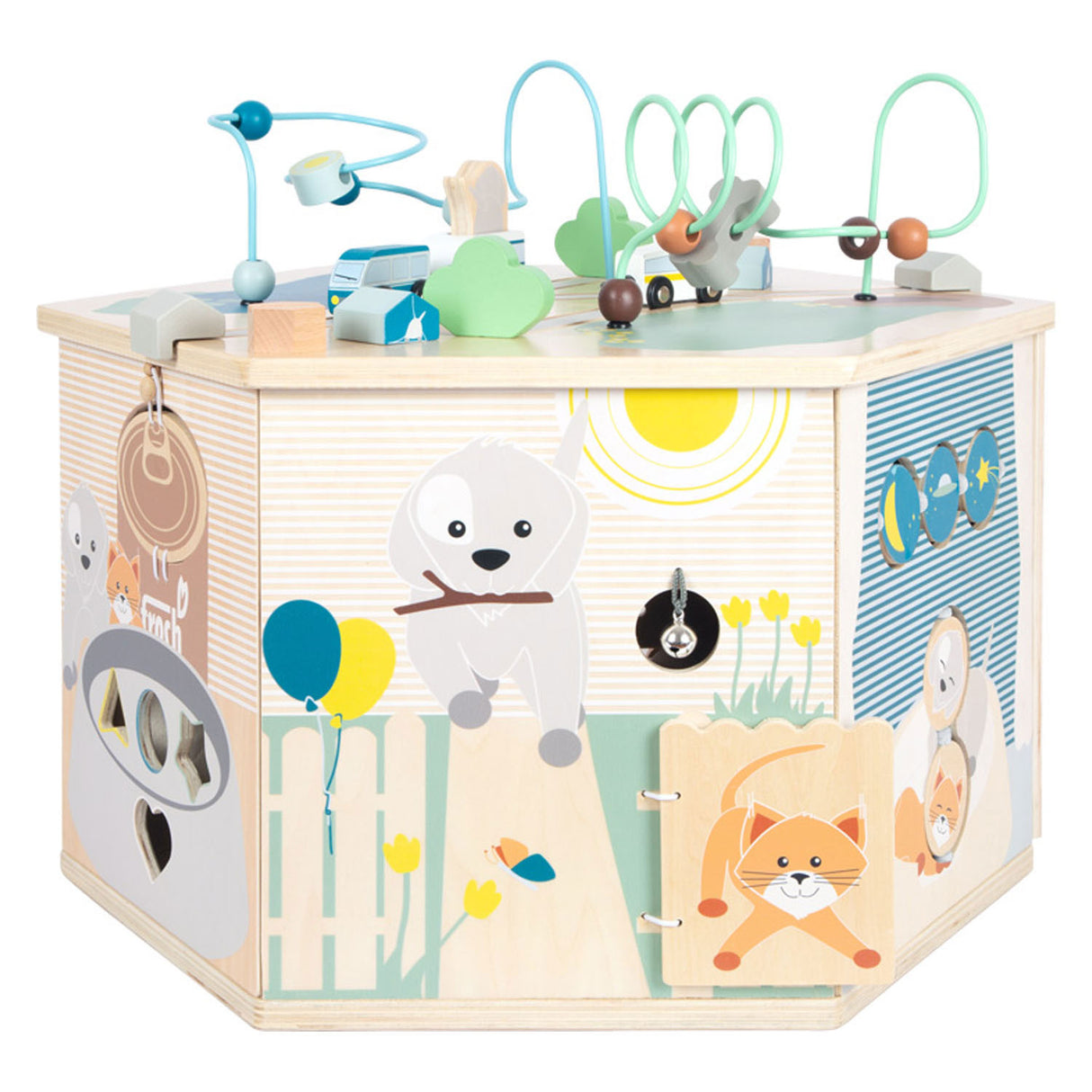 Small Foot XXL Activities Cube Animals