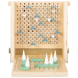 Small Foot Wooden Strategy Game Battle pour les navires