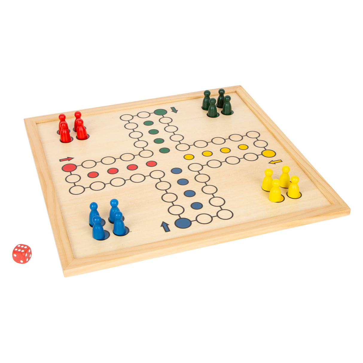 Collection de jeux en bois de petit pied, 20 classiques