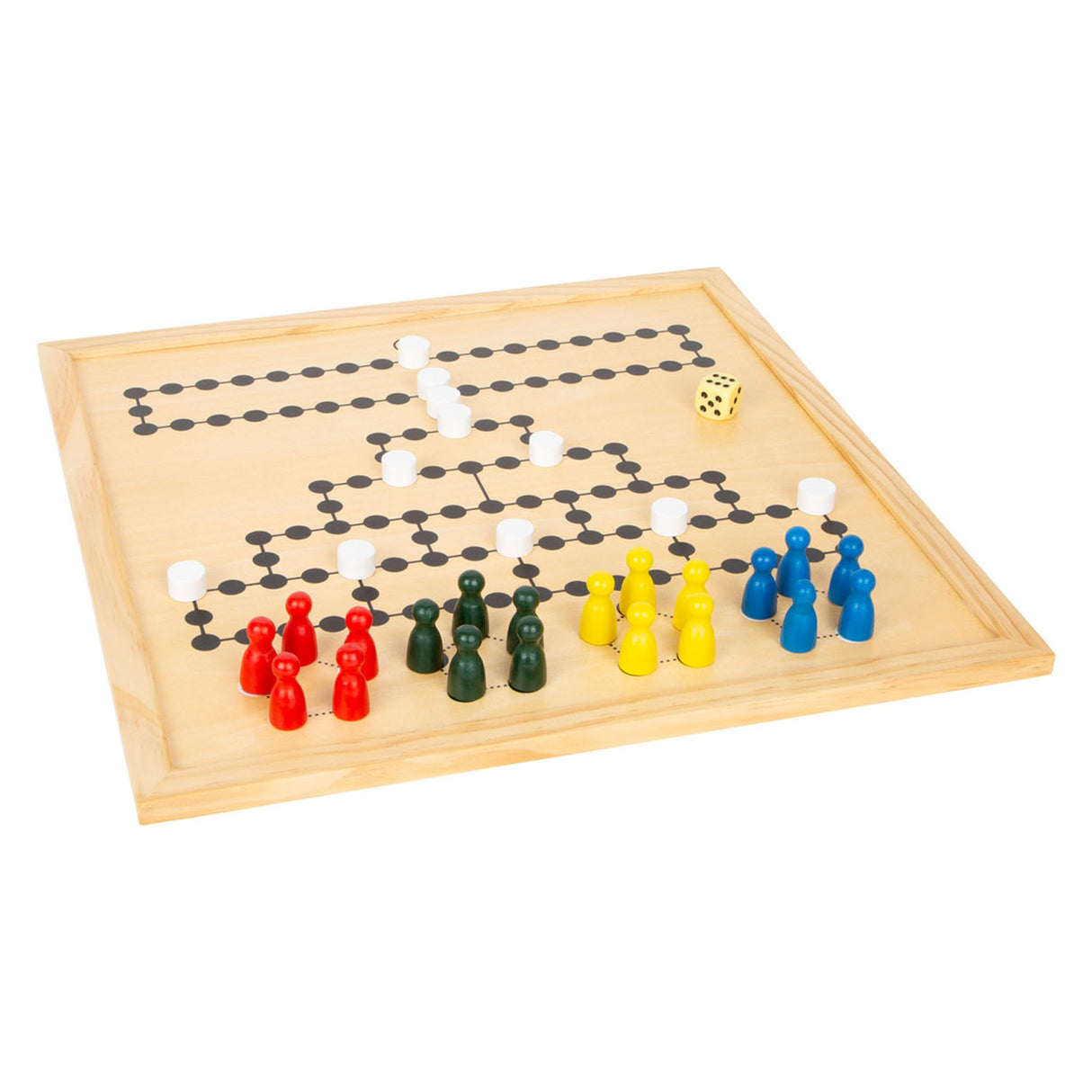 Collection de jeux en bois de petit pied, 20 classiques