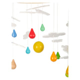 Small foot wooden baby mobile rainbow