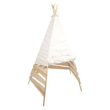 Small foot wooden tipi tent outdoor