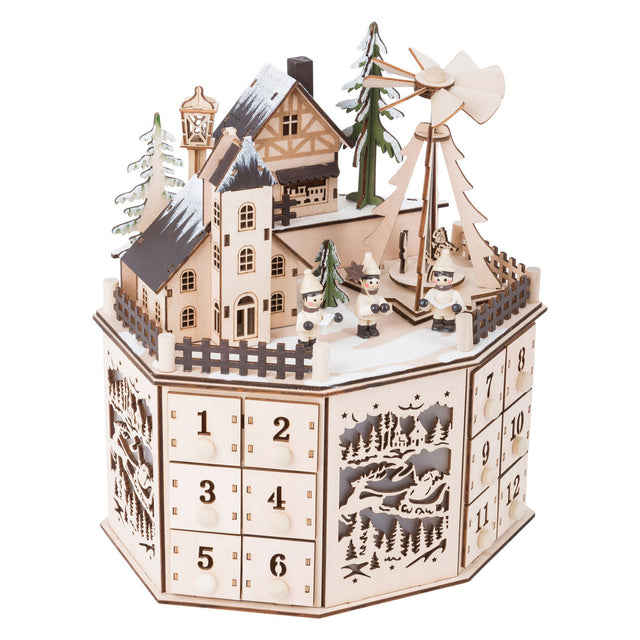 Small foot - houten adventskalender kerst landschap