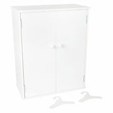 Small foot houten poppen kledingkast 53 cm wit