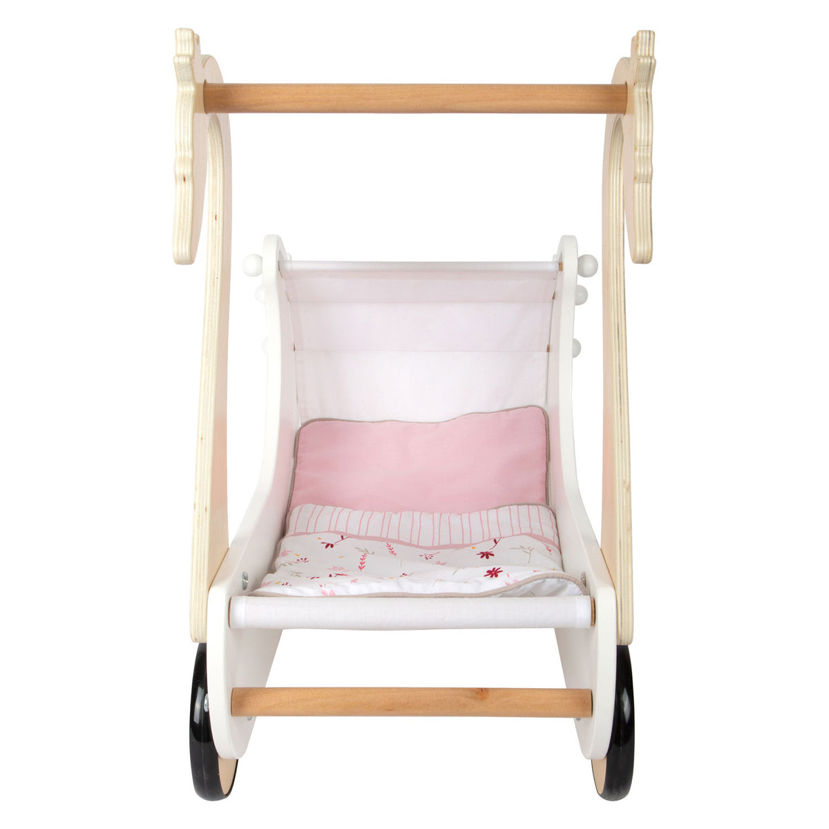 Small foot - houten poppenwagen zwaan