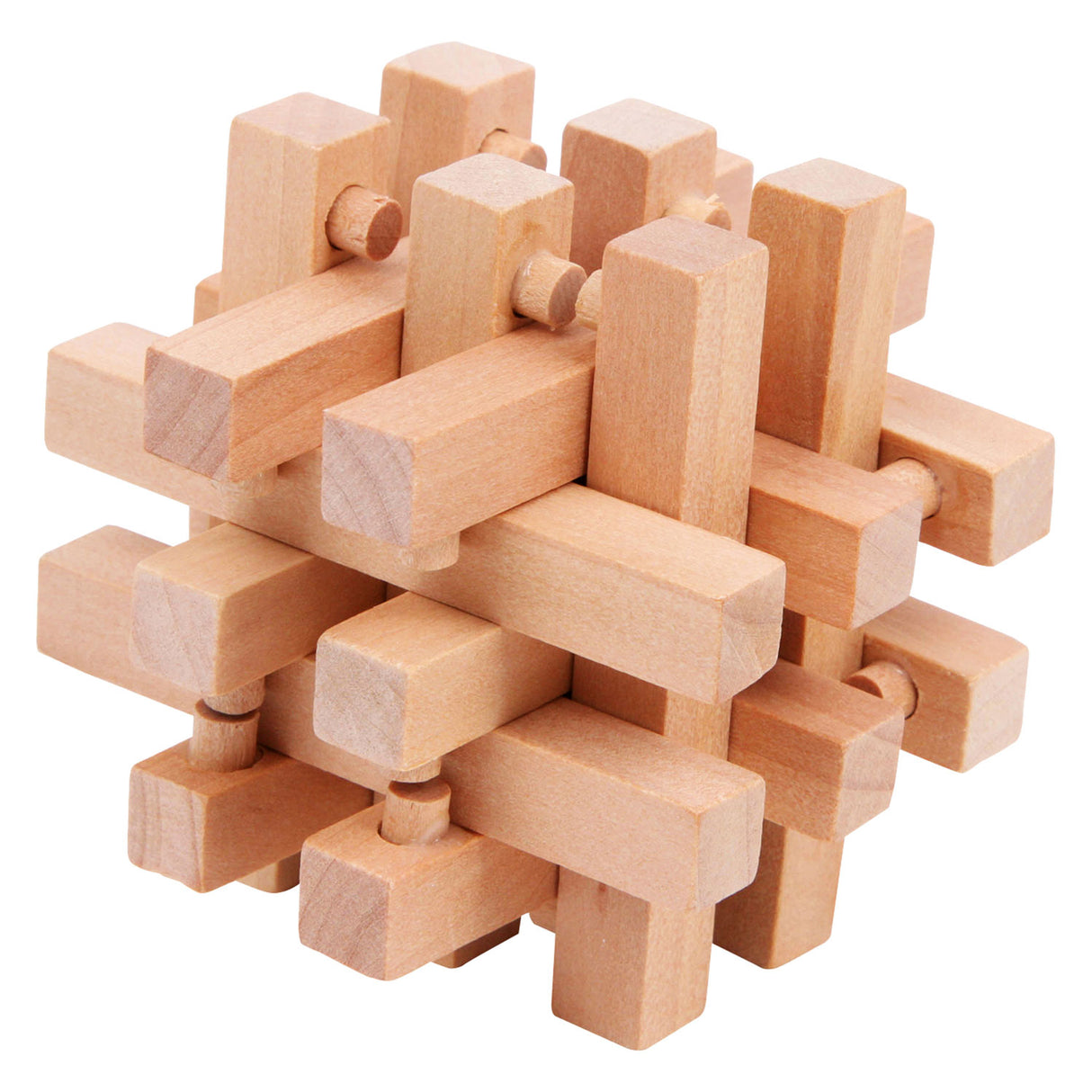 Small foot wooden brain puzzles, set of 4